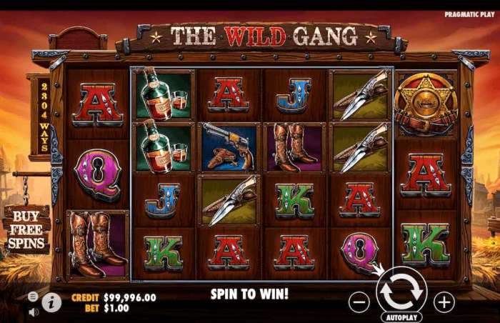 Mainkan Slot Gacor Online The Wild Gang Pragmatic Play